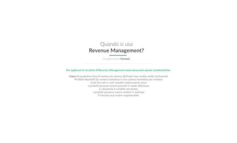 corso Revenue management online gratis - a cosa serve