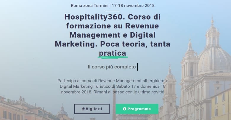 corso revenue management roma